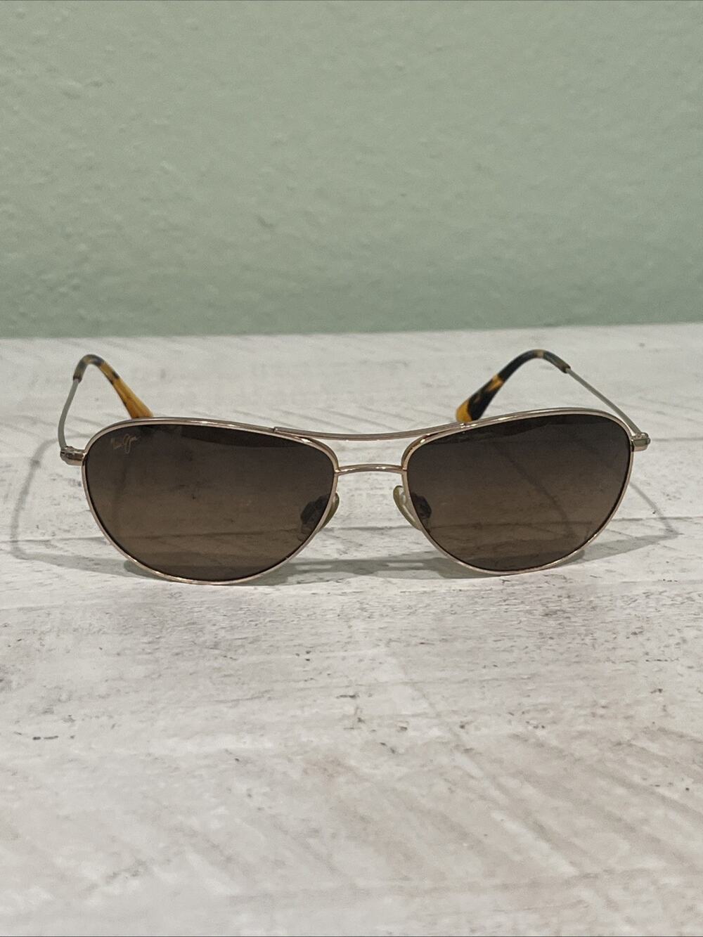 Maui Jim Mavericks Gold HCL Bronze Polarized Sunglasses MJ245-16